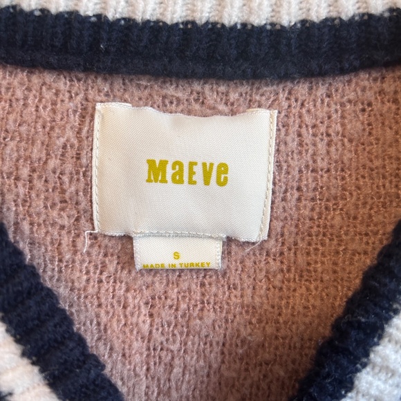 Anthropologie Maeve Jacket Small Varsity Embroidered Bomber Soft READ - Picture 9 of 10